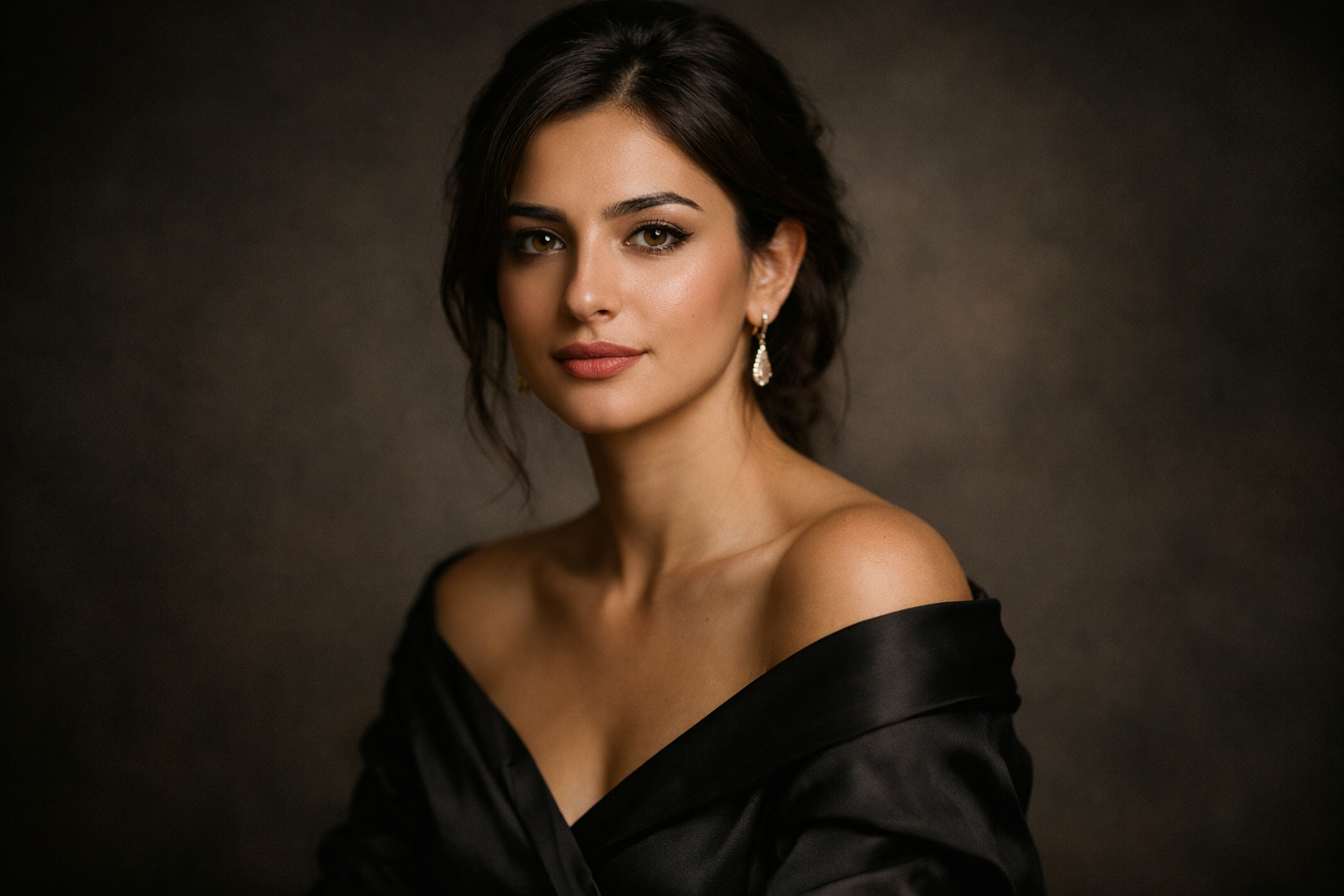 Studyo ortaminda profesyonel portre cekimi